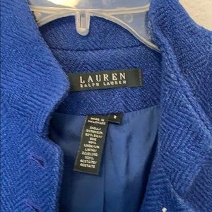 Vintage Ralph Lauren sport coat jacket Sz 8. Blue!